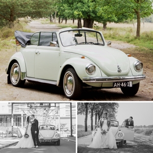 Oldtimers als trouwauto bij Bommel Juwelier