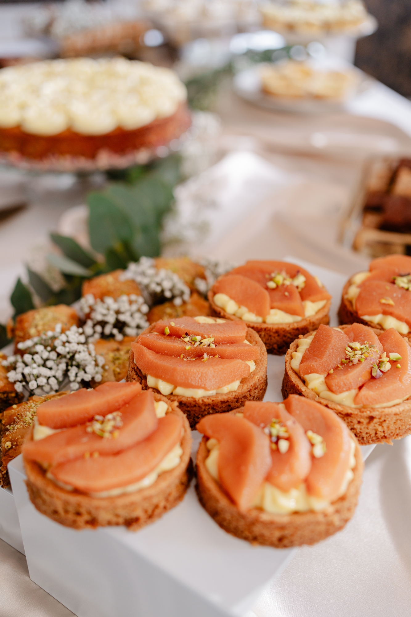 Sweettable voor bruiloft van Juji