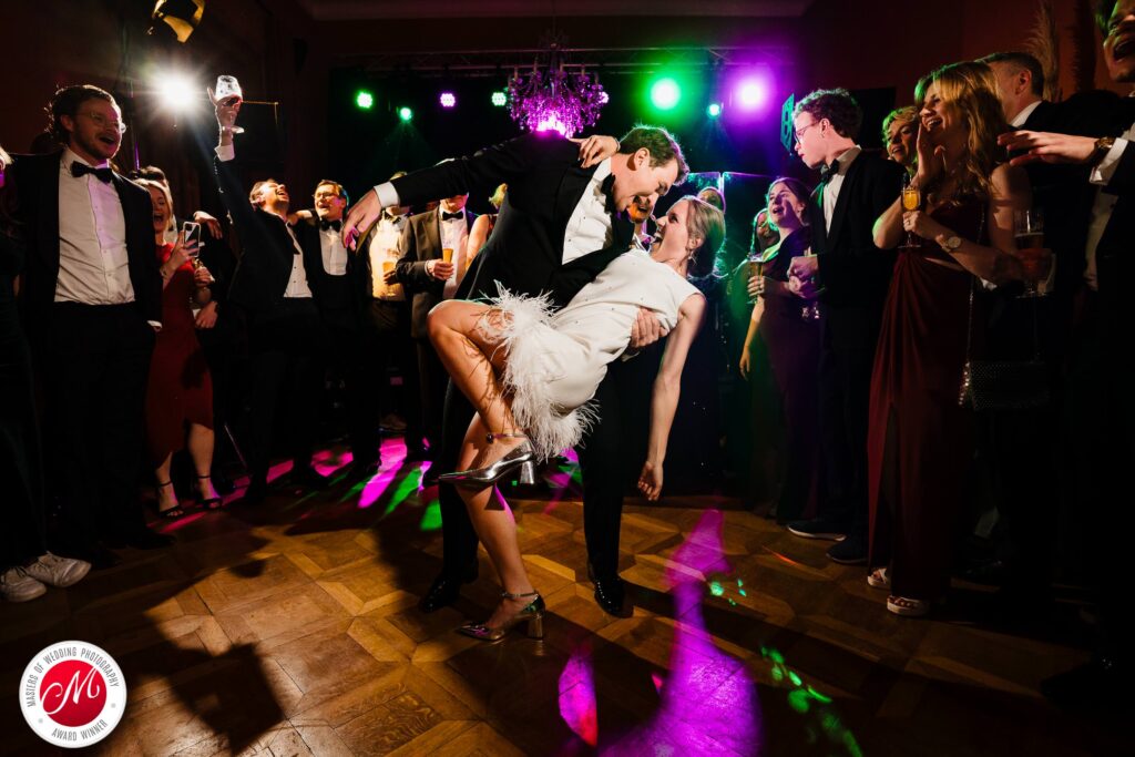 Foto openingsdans bruidspaar