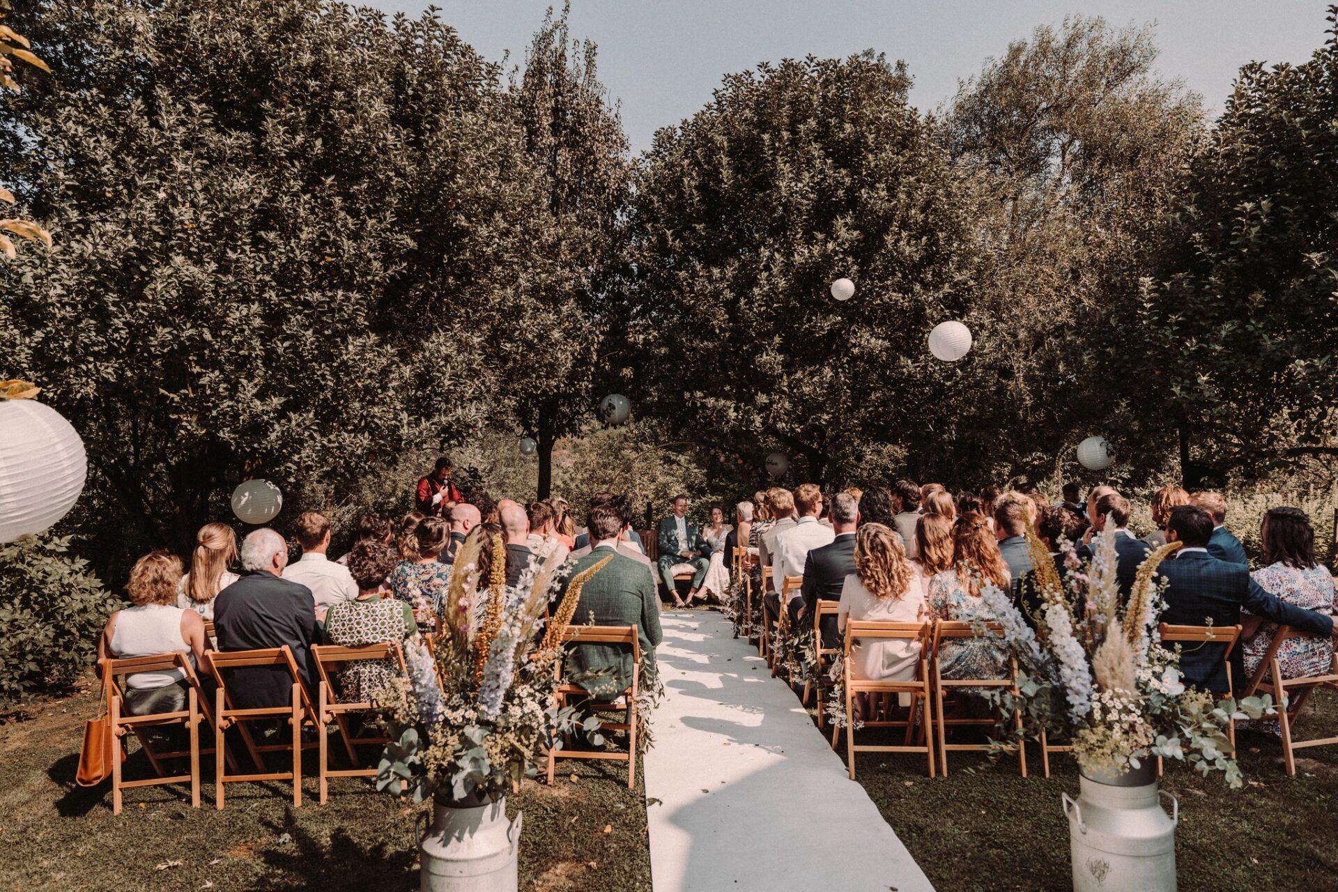 Ceremonie bij Landgoed Vernelsberg