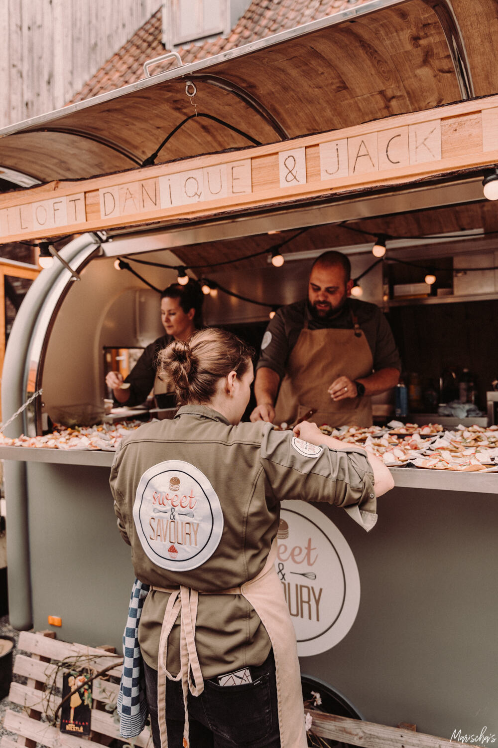 Foodtrucks voor diner bruiloft
