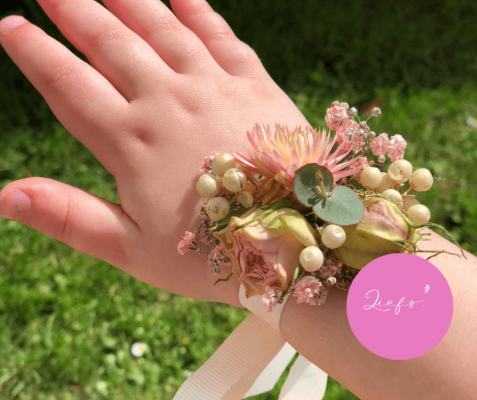 Polscorsage bruiloft voor bruidsmeisjes