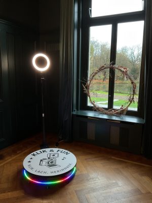 Eenvoudige photobooth voor bruiloften