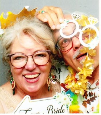 Jacqueline Trip en Eking Salassa als babsenpaar