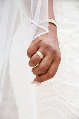 Close-up van trouwring